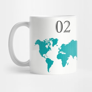 My Number 02 & The World Mug